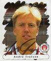 Sticker 161 mit Originalunterschrift: Panini Junior Sticker (Die Endphase der Saison 95/96); Panini Bilderdienst, Nettetal, Kaldenkirchen