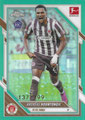 Trading Card 90: Andreas Hountondji (Aqua 137/199); Topps Chrome Bundesliga 2025/26; Topps