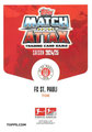 Trading Card 272: Rückseite Trading Card (Tor); Topps Match Attax 2024/2025; Topps