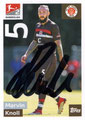Sticker 292: Marvin Knoll mit Originalunterschrift; Fußball Bundesliga (Offizielle Sticker-Sammlung 2018/2019); Topps
