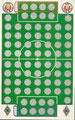 Rubbelkarte ohne Nummer: FC St. Pauli - Borussia Mönchengladbach; Fußball-Sammel-Power Serie 1; Sun Edition, Eching