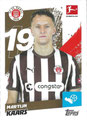 Sticker 269: Martijn Kaars; Fußball Bundesliga (Offizielle Sticker-Sammlung 2025/2026); Topps