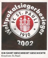 Sticker 152: Ein Shirt beschreibt Geschichte; 11 Freunde; Panini Bilderdienst, Tütenbilder, Planegg