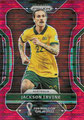 Trading Card 284: Jackson Irvine ( Breakaway Red 96/99); Prizm FIFA World Cup Qatar 2022 Soccer Cards; (Panini America)