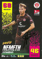 Trading Card 635 mit Originalunterschrift: David Nemeth; Topps Match Attax Extra 2022/2023; Topps