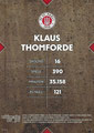Rückseite Trading Card: Klaus Tomforde (Braune Parallel 52/99); On-Card Signature (Legenden); UltimateDropz