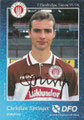 Rückseite Autogrammkarte: Saison 1995/96 (1. Bundesliga)