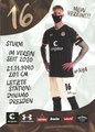 Simon Makienok; Rückseite Autogrammkarte: Saison 2020/21 (2. Bundesliga) Variante 1: Rückseite: Schriftzug oben rechts: Mein Verein !!!