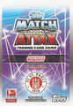 Trading Card 429: Rückseite Trading Card; Topps Match Attax 2015/2016; Topps