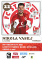 Nikola Vasilj; Rückseite Autogrammkarte: Saison 2023/24 (2. Bundesliga)
