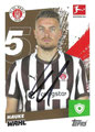 Sticker 260 signiert: Hauke Wahl; Fußball Bundesliga (Offizielle Sticker-Sammlung 2025/2026); Topps