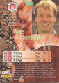 Trading Card 131: Rückseite Trading Card; Bundesliga Cards '96 ran Sat 1 Fußball; Panini Bilderdienst, Nettetal, Kaldenkirchen