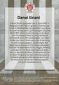 Rückseite Trading Card 10: Danel Sinani (Rote Paralle 74/99); We love St. Pauli; UltimateDropz