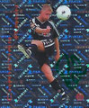 Glitzer Sticker 190 mit Originalunterschrift: Christian Rahn; Fußball Bundesliga 2002; Panini Bilderdienst, Nettetal, Kaldenkirchen