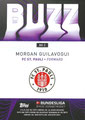 Trading Card BU-2: Rückseite Trading Card (Gold 35/50): Morgan Guilavogui; Topps Chrome Bundesliga 2024/25; Topps