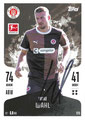 Trading Card 273 signiert: Hauke Wahl; Topps Match Attax 2024/2025; Topps