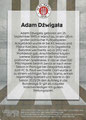 Rückseite Trading Card 25: Adam Dźwigała (Rainbow Parallel 02/25); We love St. Pauli; UltimateDropz