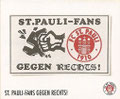 Sticker 159: St. Pauli-Fans gegen Rechts! Fanladen St. Pauli; St. Pauli Sammeln! Panini Bilderdienst, Stuttgart