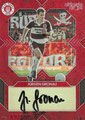 Trading Card ohne Nummer: Jürgen Gronau (Rote Parallel 49/50); On-Card Signature (Legenden); UltimateDropz