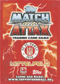 Trading Card 571: Rückseite Trading Card; Match Attax Extra Bundesliga 2013/2014; Topps