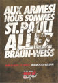 Edgar Card 17.745: Aux Armes! Nous Sommes St. Pauli Allez Braun-Weiss