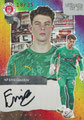 Trading Card 47: Emil Gazdov (Rote Parallel 18/99); On-Card Signature (Aktueller Kader); UltimateDropz