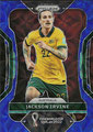 Trading Card 284: Jackson Irvine (Choice Blue 60/135); Prizm FIFA World Cup Qatar 2022 Soccer Cards; (Panini America)