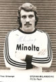 Saison: 1977/78 (1. Bundesliga); Trikowerbung: Minolta; Anmerkung: Karte ist Schwarz/Weiß