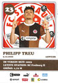 Rückseite Autogrammkarte: Saison 2024/25 (1. Bundesliga)