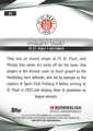 Trading Card 86: Rückseite Trading Card (Pulsar): Philipp Treu; Topps Chrome Bundesliga 2024/25; Topps