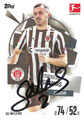 Trading Card 155 signiert: Manolis Saliakas (Bundesliga Karten) mit Originalunterschrift; Topps Match Attax 2025/2026; Topps