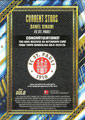 Rückseite Trading Card: Danel Sinani (Blue 54/99); Topps Gold Bundesliga 2025/26; Topps
