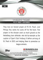 Trading Card 86: Rückseite Trading Card: Philipp Treu; Topps Chrome Sapphire Edtion (Season 2024/25); Topps