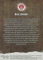 Rückseite Trading Card 08: Eric Smith (Rote Parallel 46/99); On-Card Signature (Aktueller Kader); UltimateDropz