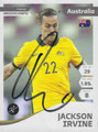 Sticker 173 mit Originalunterschrift: Jackson Irvine; Qatar 2022; Unbekannt (Peru)