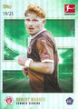 Trading Card ohne Nummer: Robert Wagner (Green 19/25); Summer Signings 2024/25; Toops