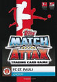 Trading Card 375: Rückseite Trading Card; Topps Match Attax 2019/2020; Topps