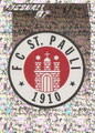 Glitzer Sticker 370: FC St. Pauli Wappen; Fußball' 97; Panini Bilderdienst, Nettetal, Kaldenkirchen