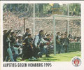 Sticker 145: Aufstieg gegen Homburg 1995; Sportliche Geschichte; St. Pauli Sammeln! Panini Bilderdienst, Stuttgart