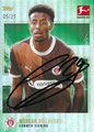 Trading Card ohne Nummer mit Originalunterschrift: Morgan Guilavogui (Green 9/25); Summer Signings 2024/25; Toops