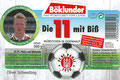 Sammelbild 8: Dirk Zander; Die Elf mit Biß; Böklunder