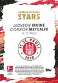Trading Card ohne Nummer: Rückseite Trading Card: Jackson Irvine / Connor Metcalfe; International Stars 2024/25; Topps