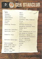 Rückseite Autogrammkarte: Saison 2000/01 (2. Bundesliga)