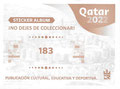 Sticker 183: Rückseite Sticker; Qatar 2022; Navarrete (Peru)