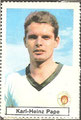 Sammelbild 334: Karl-Heinz Pape; Fußball Saison 1967/68 (Bundesliga - Regionalliga - Stars aus aller Welt); Sicker Verlag, Tütenbilder, Wiesbaden und Frankfurt
