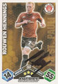 Trading Cards 268 mit Originalunterschrift: Match Attax Traiding Card Game 2010/2011; Topps