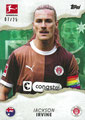 Trading Card ohne Nummer: Jackson Irvine (Teal 07/25); International Stars 2024/25; Topps