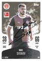 Trading Card 283 signiert: Danel Sinani; Topps Match Attax 2024/2025; Topps