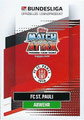 Trading Card 376: Rückseite Trading Card; Topps Match Attax 2020/2021; Topps