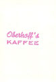 Sportbilder Album; Rückseite: Obershoff's Kaffee